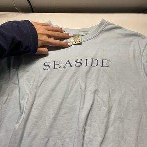 Seaside Light Blue Women's Short Sleeve Tee